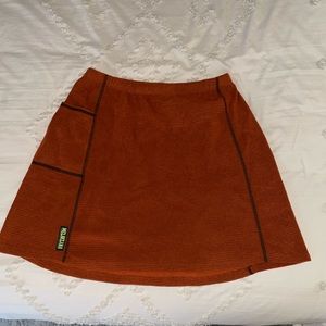 Melanzana Micro Grid Skirt